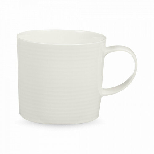 Кружка , 280 мл, костяной фарфор, рельеф, белый MON0468-М257 Конус