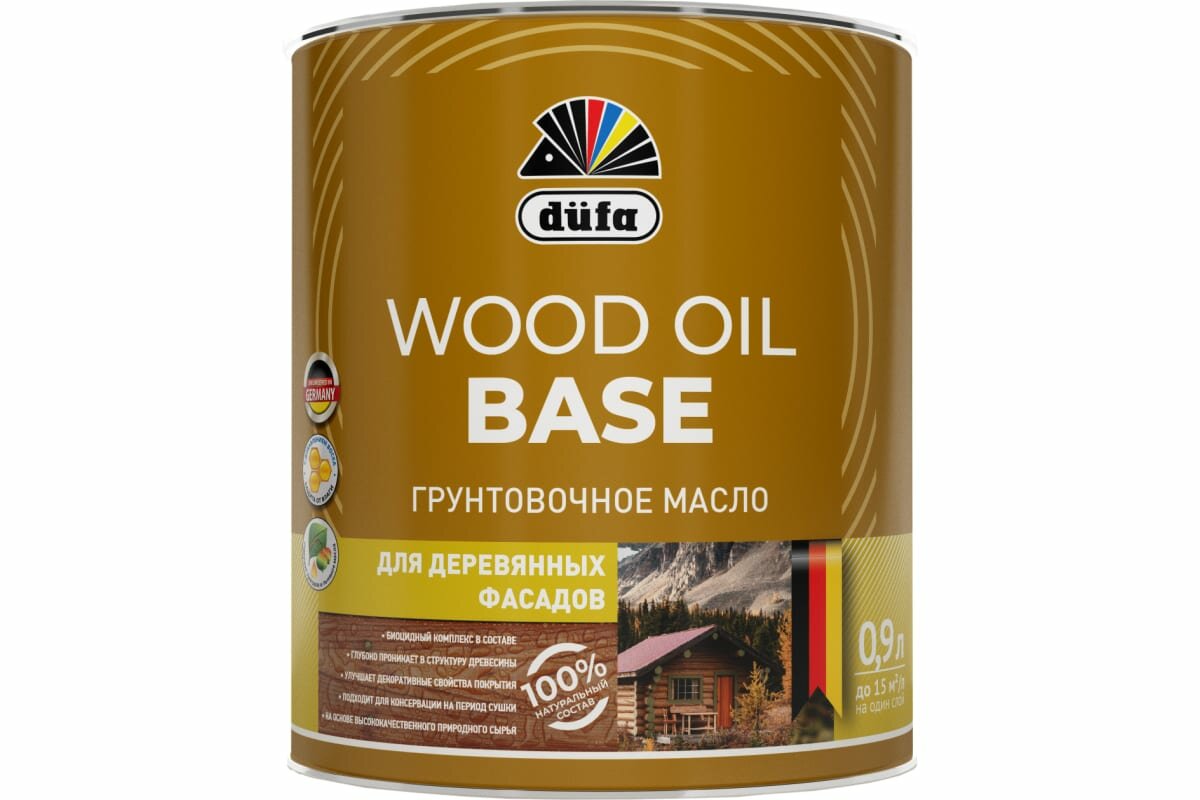 Грунтовочное масло Dufa WOOD OIL BASE бесцветный