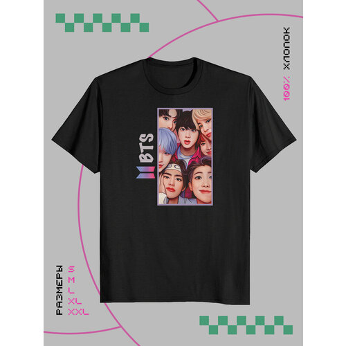 фото Футболка размер m, черный keks