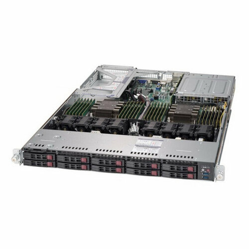 SuperMicro Серверная платформа Supermicro SYS-1029U-TRTP (ROT) this version with ROT , the motherboard need to include R SYS-1029U-TRTP (ROT) мат плата supermicro mbd x11dpl i b 2x lga3647 up140w c621 8xddr4 10xsata3 raid 0 1 10 5 2x1gbe ipmi pcie3 0 m 2 com vga atx bulk