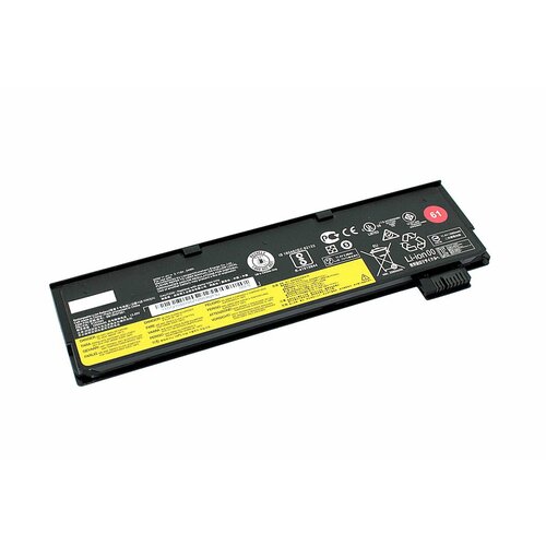 Аккумулятор 01AV452 для ноутбука Lenovo ThinkPad T580 11.4V 2110mAh черный аккумулятор для ноутбука lenovo thinkpad t580 01av452 11 4v 2060mah