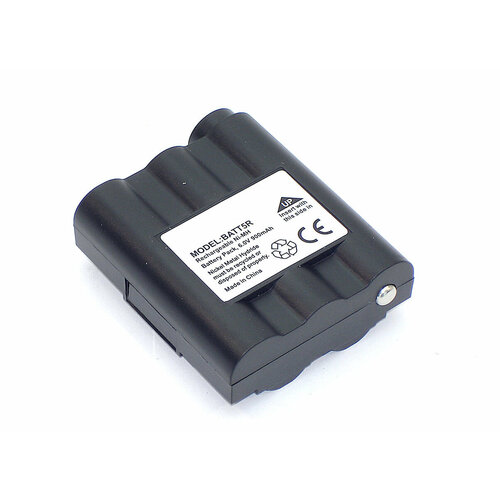 Аккумуляторная батарея (аккумулятор) BATT-5R для Midland GXT1000, GXT300, GXT400 6V 700mAh Ni-Mh (Amperin) аккумуляторная батарея аккумулятор batt 5r для midland gxt1000 gxt300 gxt400 6v 700mah ni mh amperin