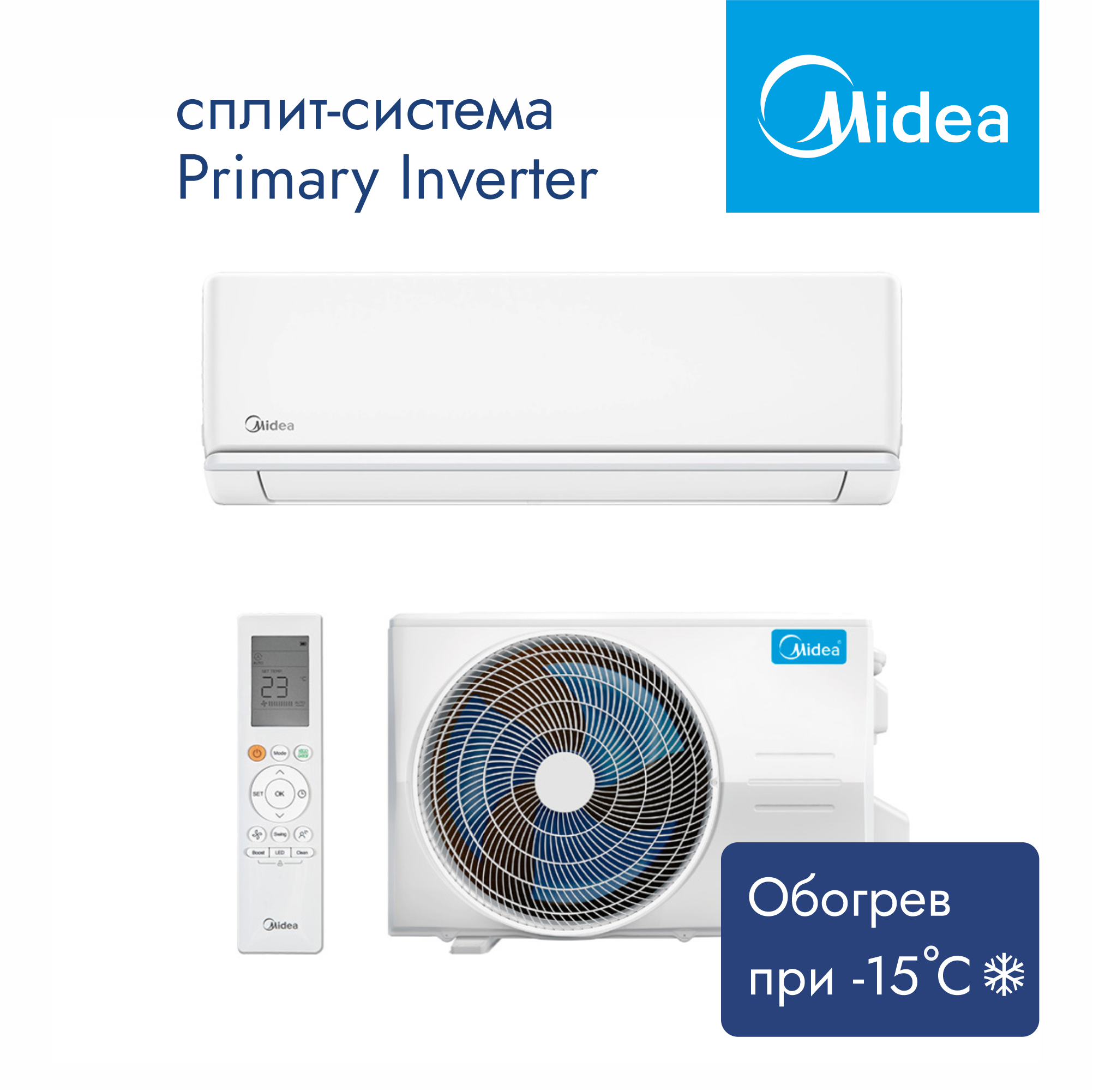 Сплит-система Midea MSAG3-09N8C2-I/MSAG3-09N8C2-O Primary Inverter - фотография № 8