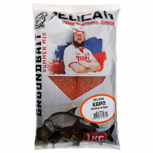 фото Прикормка pelican, карп, лесные ягоды, 1 кг 4420833