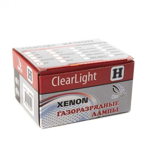 Комплект ксеноновых ламп ClearLight H7 8000K — фото 3
