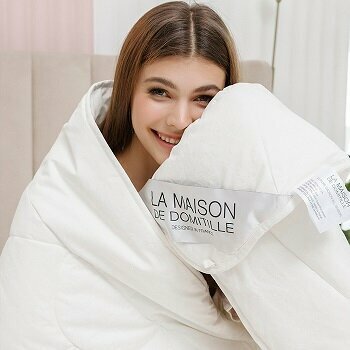 Одеяло La Maison de Domitille Luxury Dacron All Season White 140x200 см