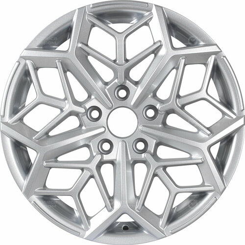 Диски автомобильные KDW KD1710 R17x7 5x114.3 ET50 CB67.1 Silver_Painted