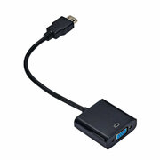 Переходник HDMI (M) - VGA (F) 20см