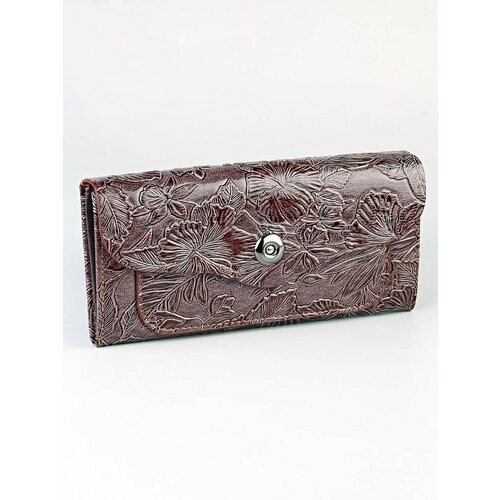 фото Кошелек barez j-6139#-коричневый, фактура гладкая, коричневый