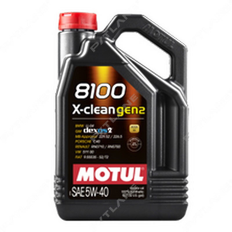 Масло Motul 5w40 X-clean 8100 1л синт GEN2 моторное масло (109761)