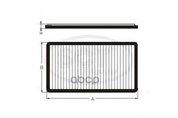 SCT Фильтр салона SA1192 VW PASSAT