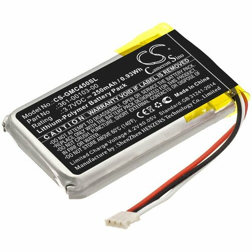 cameron sino 2200ma battery for garmin streetpilot c340 361 00022 00 361 00022 05 361 00022 07 ia3ab07b1a97 Аккумулятор CameronSino CS-GMC450SL для видеорегистратора GARMIN DashCam 45 (361-00103-00) 250mah