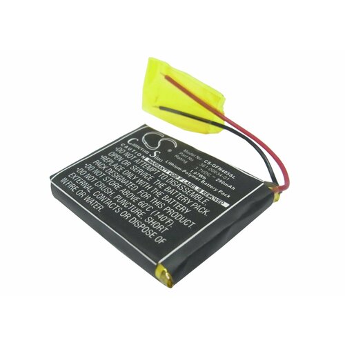 Аккумуляторная батарея CameronSino CS-GFN405SL для GPS-навигатора Garmin Foretrex 301, 401 (361-00034-01) 290mAh