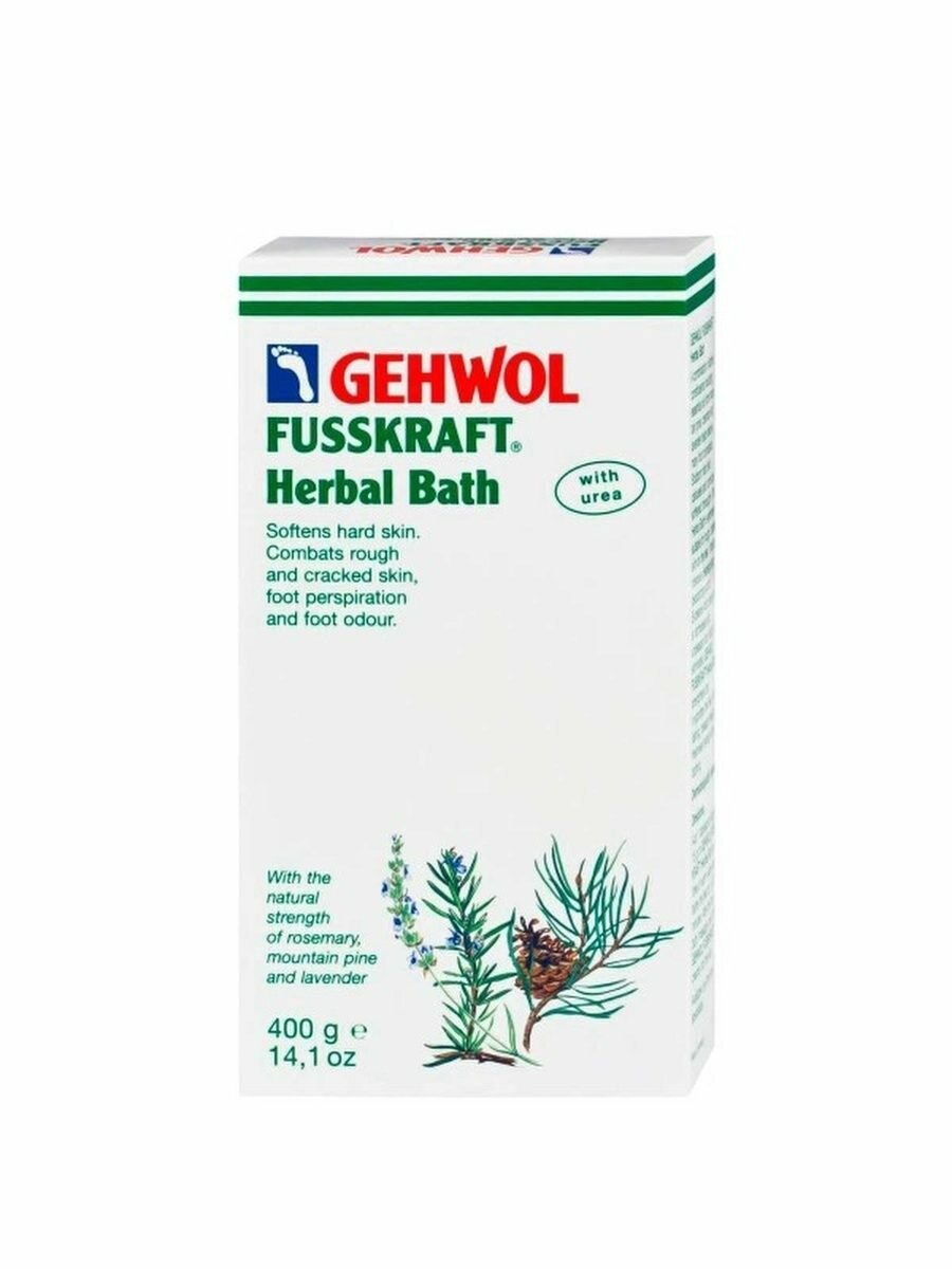 Gehwol Fusskraft Herbal Bath - Травяная ванна 400 гр