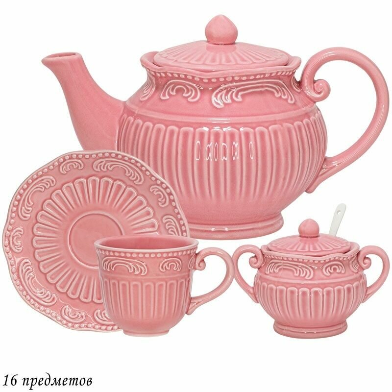 фото Чайный сервиз 17 предметов керамика Lenardi, Бавария