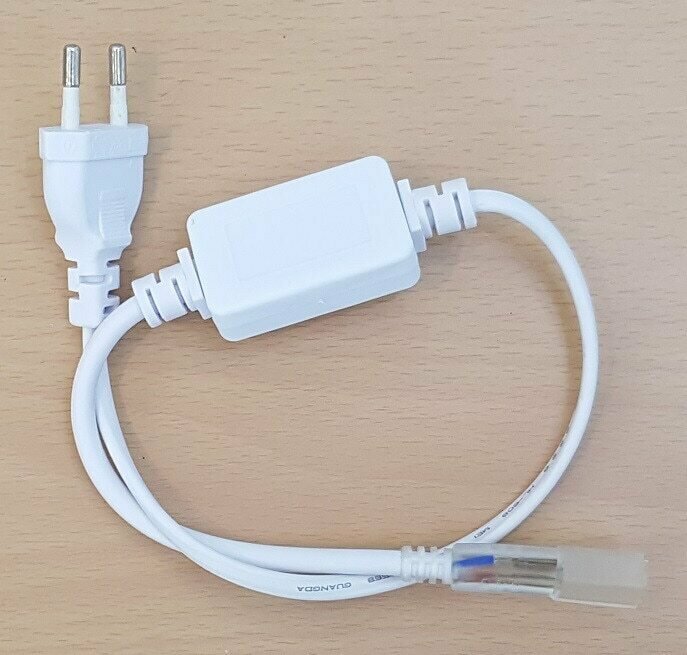 фото Кабель сетевой 220V SMD3528 3,2mm для светодиодной ленты