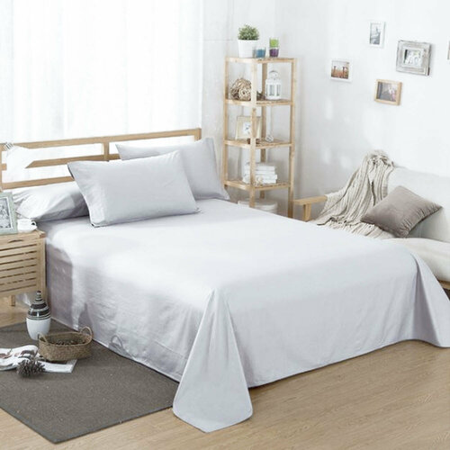 Простынь 15 спальная белая 145х215 см Бязь-100 хлопок Простыня классическая 734₽