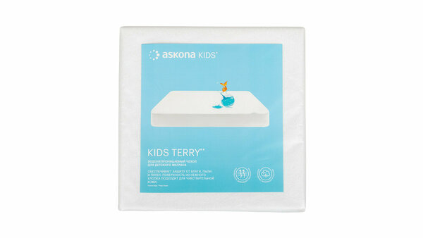 Чехол на матрас Askona Kids (Аскона) Protect-A-Bed Terry 70x140x18