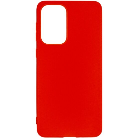 Чехол клип-кейс PERO софт-тач для Samsung A33 красный - фото №1