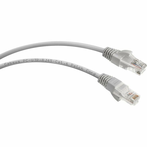 Неэкранированный патч-корд Cabeus PC-UTP-RJ45-Cat.6-0.5m