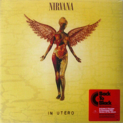 Виниловая пластинка Nirvana, In Utero футболки print bar nirvana in utero