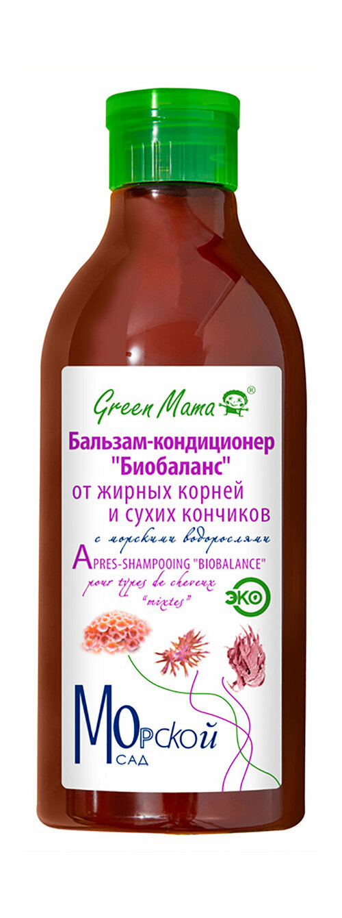 GREEN MAMA Бальзам для жирных волос, 400 мл