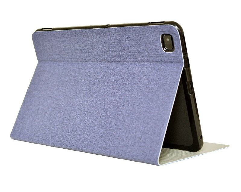 Чехол-обложка MyPads Copertina elegante для Teclast T50 из качественной водоотталкивающей импортной кожи в синем цвете
