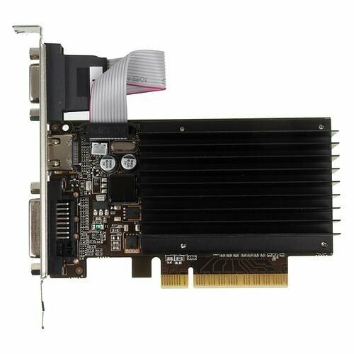 Видеокарта Palit NVIDIA GeForce GT 710 PA-GT710-2GD3H 2ГБ DDR3, oem [neat7100hd46-2080h bulk] видеокарта palit geforce gt 730 silent 2gb neat7300hd46 2080h oem