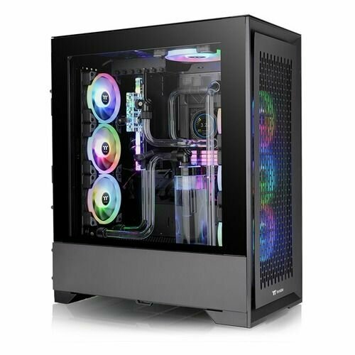 Корпус ATX Thermaltake CTE T500 Air, Full-Tower, без БП, черный [ca-1x8-00f1wn-00] корпус e atx thermaltake level 20 xt без бп чёрный ca 1l1 00f1wn 00