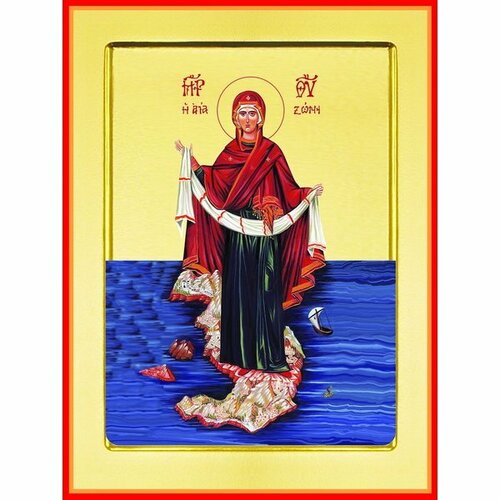 Икона Пояс Пресвятой Богородицы ростовая, арт PKI-БМ-25