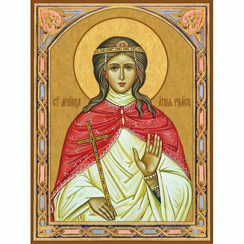 Икона Агния Римская, арт ДМИ-379