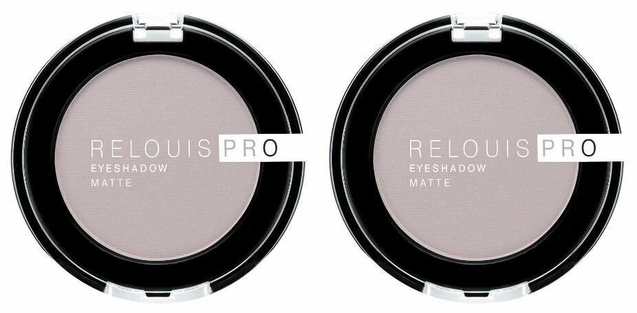 Relouis Тени для век тон 14 Nauve Pro Eyeshadow Matte,2 шт