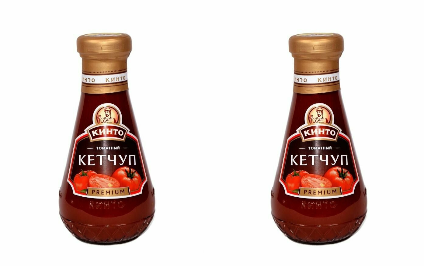 Кинто Соус томатный Кетчуп "премиум", 320 г, 2 шт