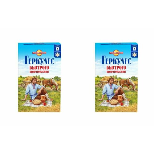 Русский Продукт Каша быстрого приготовления Геркулес быстрого приготовления, 420 г, 2 шт