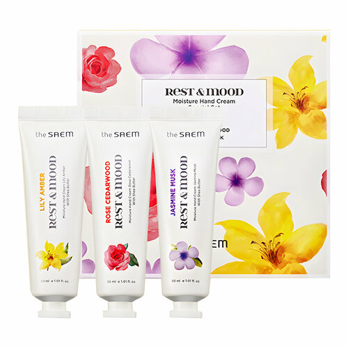 Набор кремов для рук The Saem Rest & Mood Moisture Hand Cream Special Set набор кремов для рук и ног herbera hand and foot gift set 2