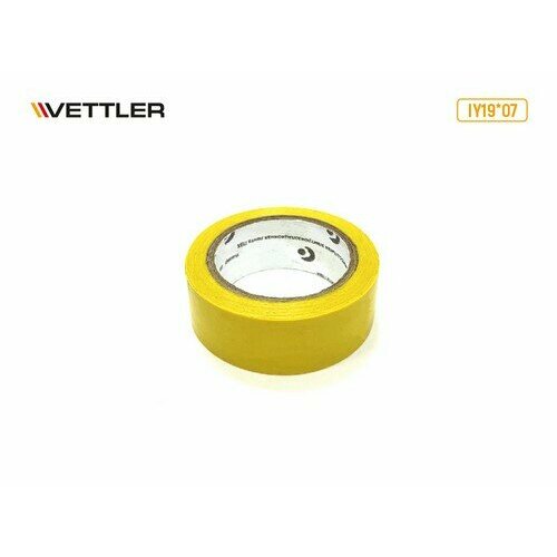 VETTLER Изолента 19мм х 7м Желтая (VETTLER) vettler rmss8pl набор ключей комбинированных 8пр 8 19мм пласт держатель vettler