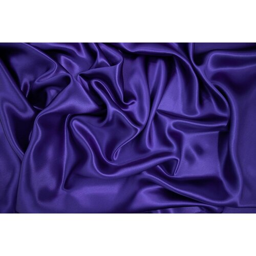 Ткань кади из вискозы фиолетового цвета