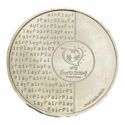 Португалия 8 евро 2003 г. (Ценности футбола - Честная игра) (2) клуб нумизмат монета 1 2 евро франции 2003 года серебро олимпиада 2004