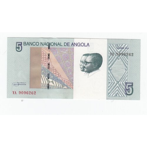 клуб нумизмат банкнота 50000 кванза анголы 2012 года Ангола 5 кванза 10.2012 г.