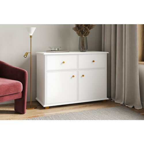 Комод Луиза - 7 МДФ фабрика «Мебель Лэнд 24» ШxГxВ 120x55x90