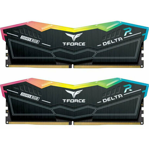 Оперативная память 32Gb DDR5 7000MHz Team T-Force Delta RGB (2x16Gb KIT) (FF3D532G7000HC34ADC01)