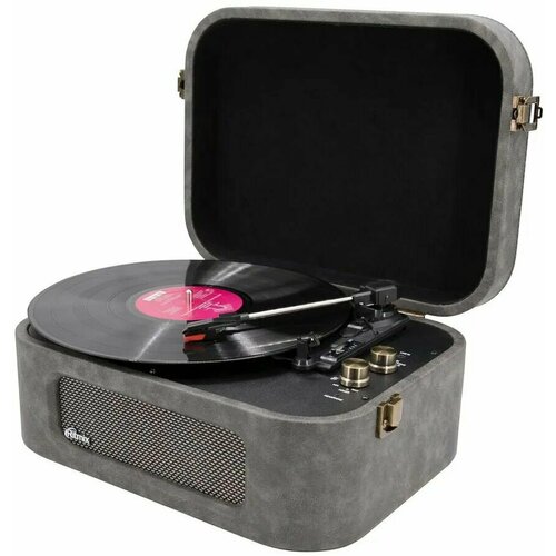 Виниловый проигрыватель Ritmix Dark Grey (LP-190B)