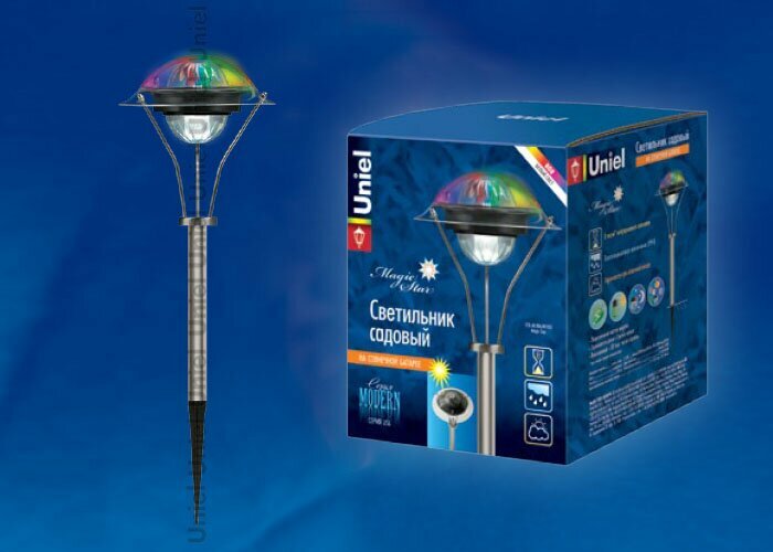 Светильник на солнечной батарее 07282 USL-M-206/MT450 Magic star IP44
