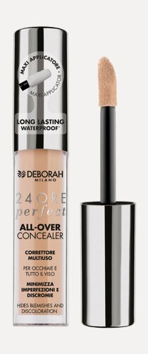 Изображение товара DEBORAH MILANO Корректор для лица жидкий 24 Оre Perfect All Over Concealer, 5,5 г, 02 Бежевый
