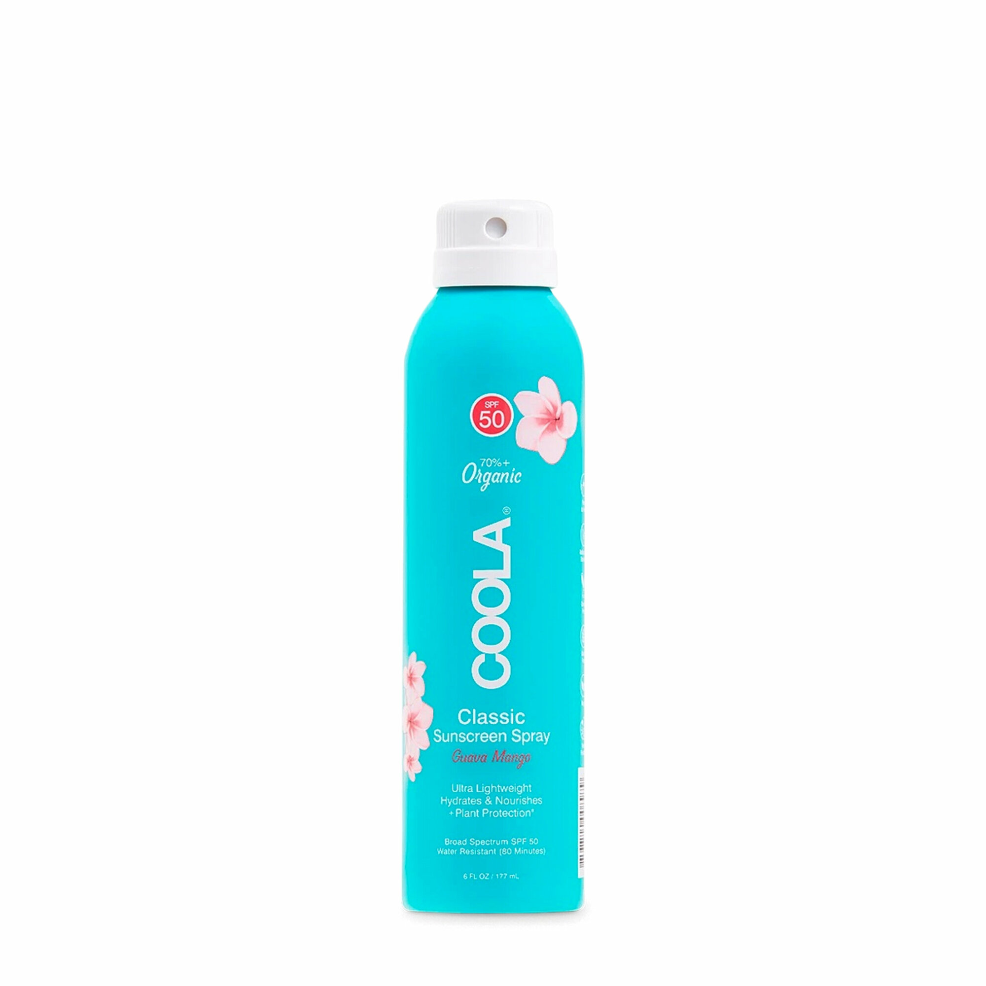 Солнцезащитный спрей для тела Гуава-манго SPF50 COOLA Classic Sunscreen Spray Guava Mango SPF50 177 ml. — фото 1