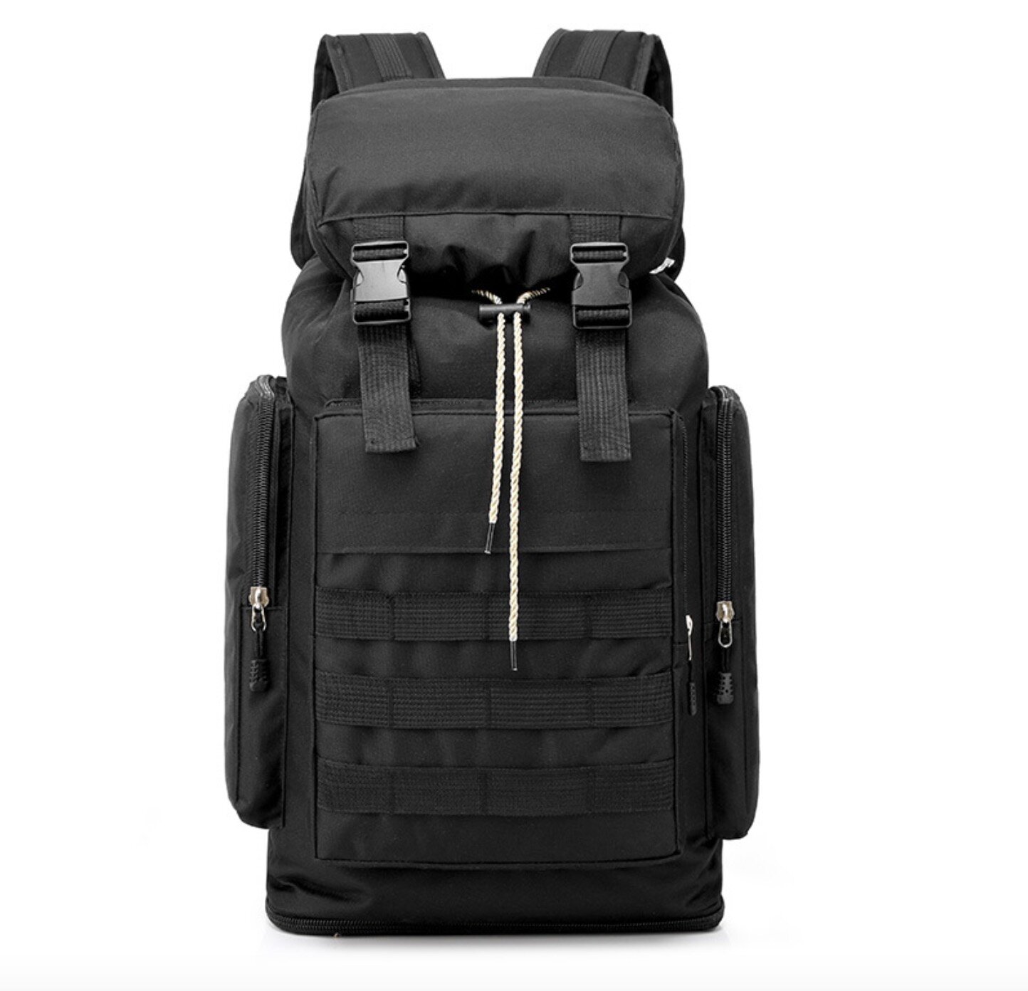 Дорожный универсальный черный рюкзак MyPads M-231980 для альпинизма/походный/путешествий/сборов/ военный для мобилизованных или солдат срочной служ.