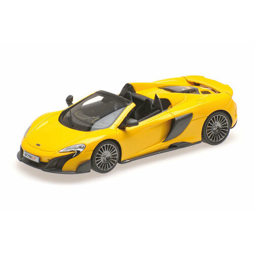 McLaren 675LT spider 2016 yellow/grey