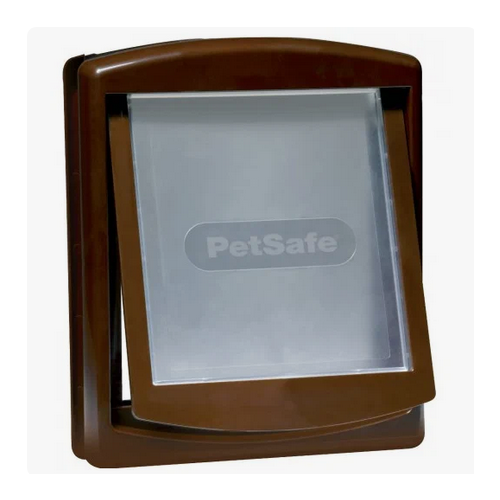 Дверь для средних пород собак и крупных кошек PetSafe Original 2 Way средняя. Размер шторки 26,7х22,8см.