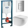 Инсталляция Grohe Solido 38811000 + унитаз Teymi Lina Vortex T40110 безободковый торнадо с сиденьем