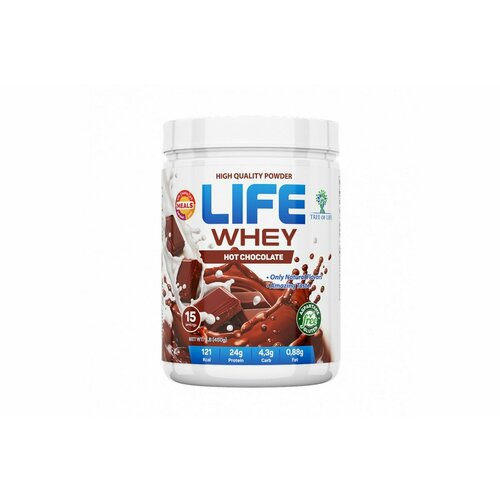 LIFE WHEY 450 gr, 15 порции(й), горячий шоколад life whey 450 gr 15 порции й горячий шоколад